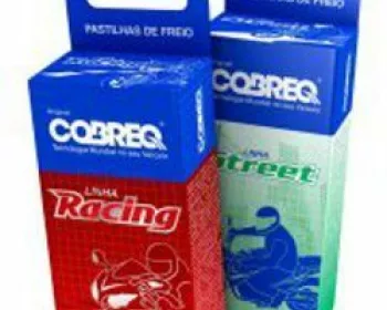 Pastilhas Cobreq para motos estão em novas embalagens