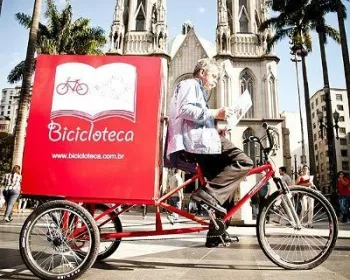 Projeto recebe doação de dez novas “biciclotecas”