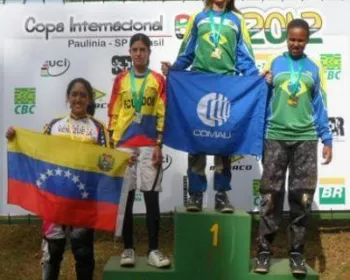Atleta brasileira conquista mais uma vitória internacional de bicicross