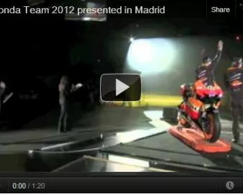 Team Honda do MotoGP 2012 – apresentação Casey Stone