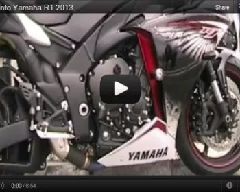 Video – Lançamento da Yamaha R1 – 2013