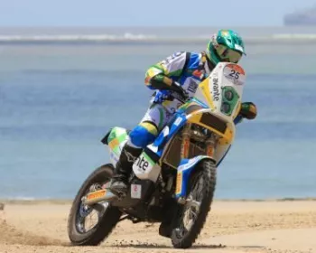 Nas motos, Jean Azevedo se classifica em primeiro para o Super Prime do Rally dos Sertões