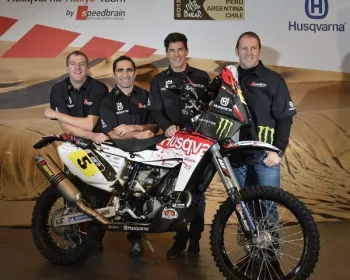 Husqvarna apresenta sua equipe oficial para o Dakar 2013