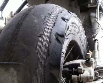Desgaste excessivo dos pneus