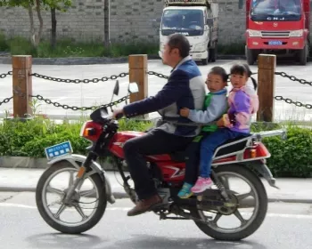Motos na China