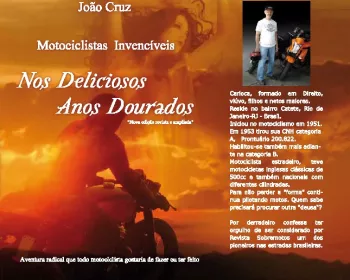 Segunda edição do livro Motociclistas Invencíveis será lançada em maio