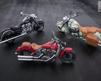 Test ride Indian Scout, Chief Classic e Chief Vintage