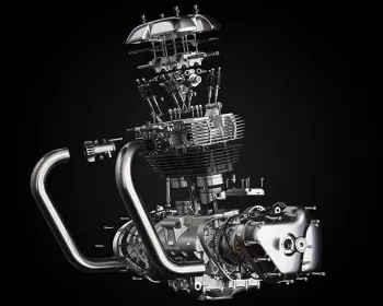 Royal Enfield confirma novo motor twin de 650 cc e 47 cv