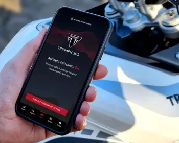 App Triumph chama emergência em caso de acidente