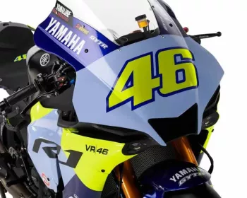 Peça única, R1 de Valentino Rossi é homenagem da Yamaha