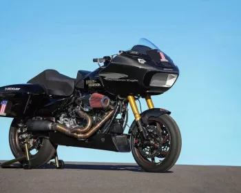 Moto de corrida: veja como é uma Harley-Davidson preparada