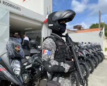 Motos da polícia: novo modelo equipa a Rotam de Alagoas