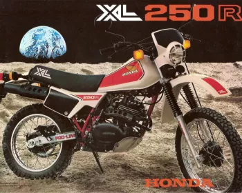 Lembre a Honda XL 250 R, moto que 'explorou a lua' nos anos 80