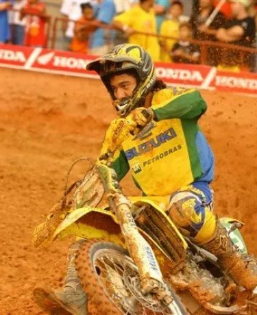 Marronzinho, piloto Suzuki/Petrobras, é campeão Brasileiro de Motocross
