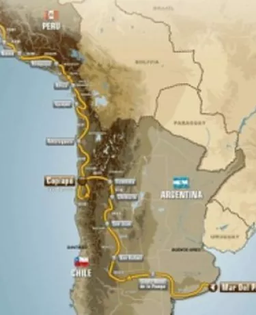 Esquentando os motores para o Rally Dakar 2012