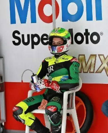 Eric Granado pronto para sua estreia na Moto2