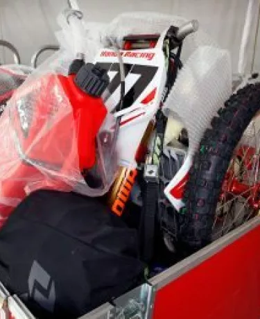 A Honda World Motocross team está de malas prontas