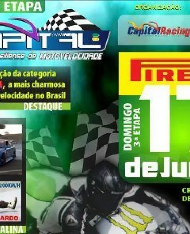 Campeonato Brasiliense de Motovelocidade chega à sua 3ª etapa