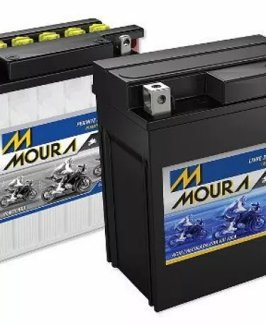 Moura lança bateria para motocicletas