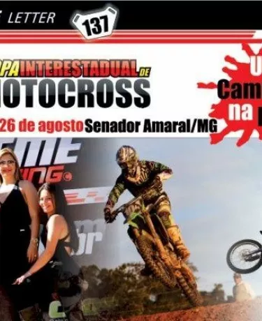 Dias 25 e 26/8 tem motocross em Senador Amaral/MG