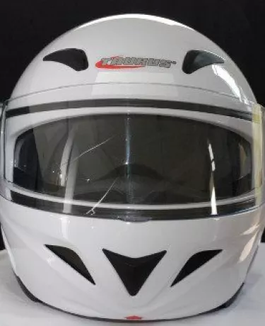 Taurus apresenta capacete na cor branca