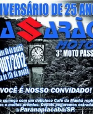 3° Moto Passeio de Santos a Paranapiacaba (SP)