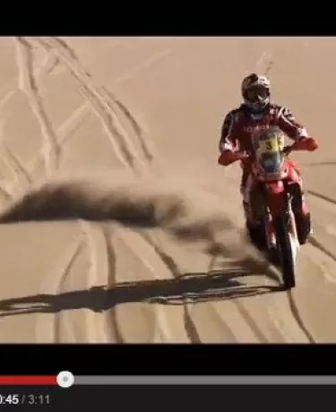 Vídeo do HRC Team – Dakar 2013, etapa 3