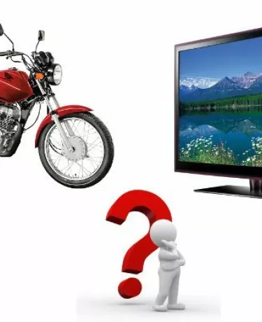 Moto ou TV?