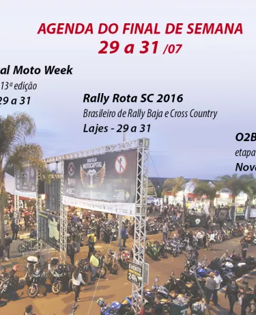 Agenda Motonline: eventos de moto neste final de semana