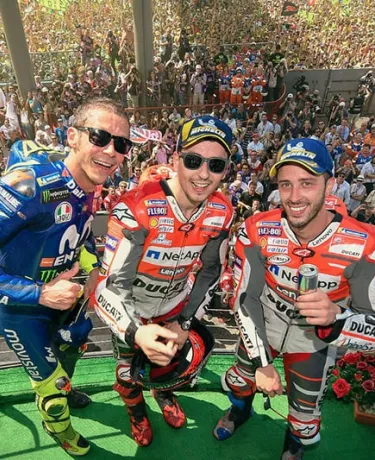 MotoGP: Lorenzo vence em dobradinha da Ducati