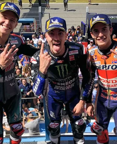 MotoGP: Viñales vence prova disputadíssima em Assen