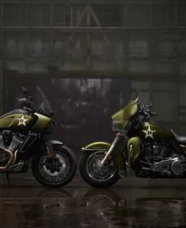 Moto ‘patriota’; como é a Harley em homenagem ao exército americano