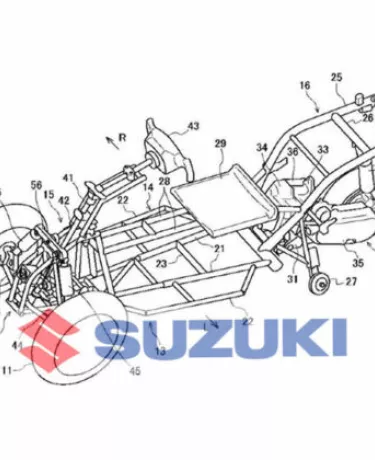 Inesperado: Suzuki trabalhando em novo ‘triciclo inclinável’