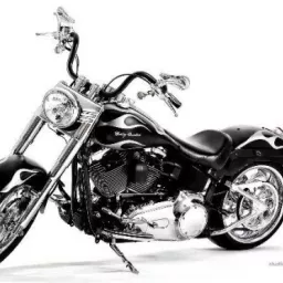 Imagens anúncio Harley-Davidson Softail Fat Boy