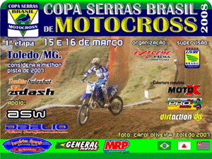 Copa Serras Brasil de Motocross 2008 - 1ª etapa