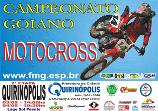 Goiano de Motocross faz segunda etapa em Quirinópolis