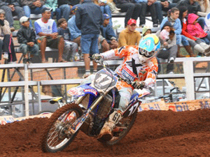 Foto: Davis Guimarães, disputa a MX2 do Brasileiro de Motocross