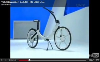Bicicleta Elétrica da Volkswagen