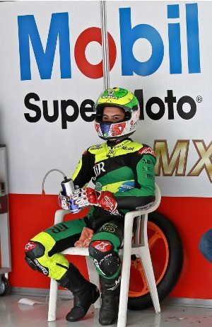 Eric Granado pronto para sua estreia na Moto2