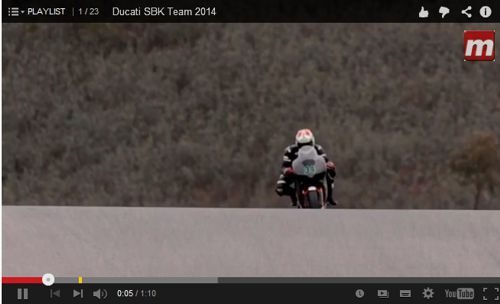 Equipe Ducati no Superbike 2014
