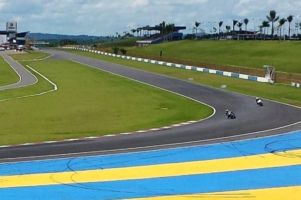 A linda pista do Autódromo de Goiânia, palco da abertura do Goiás  MotoGP 2015