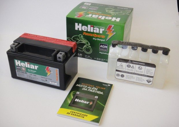 Heliar é fornecedor de bateria ao mercado de motos do Brasil