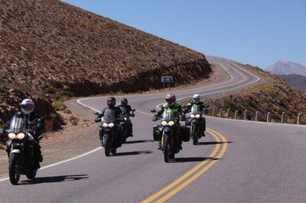 Triumph Riding Experience oferece roteiros de viagens pela América do SUl - divulgação