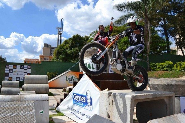 A 5ª etapa do Brasileiro Trial acontece dia 11/10 no Anhembi em São Paulo- foto: Moto Trial Brasil