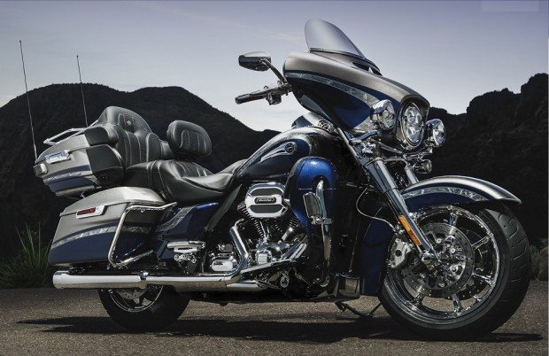 Harley-Davidson CVO™ Limited ,  o modelo mais completo em linha
