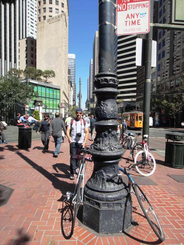 As bikes em San Francisco estão em todos os lugares
