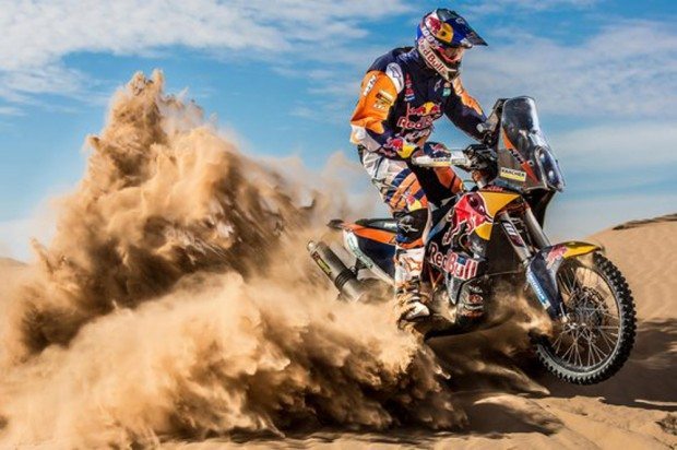 Gonçalves (Honda) cai e Toby Price (KTM) ganha a liderança do Dakar 2016 - divulgação Red Bull