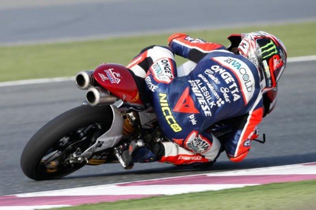 Niccolò Antonelli vence a corrida de Moto3™ no Qatar