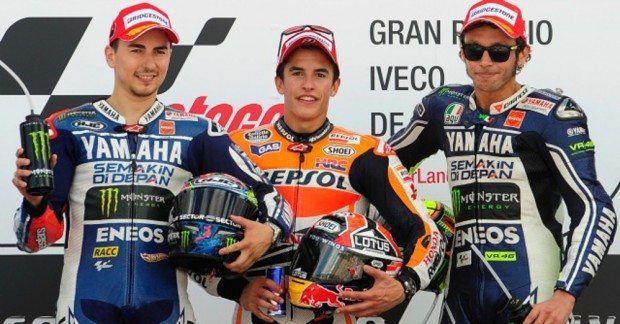Lorenzo, Márquez e Rossi, os três atuais gênios da motovelocidade