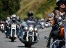 Centenas de motos preencheram as estradas dos arredores de Petrópolis